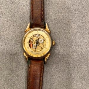 Vintage Fossil Watch with Original Tin Case